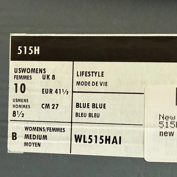 New Balance 515H V1 chrome Blue and Copper Sneakers Sz 10 - Picture 11 of 11